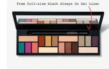 Smashbox L.A. COVER SHOT EYE PALETTE includes full-size Always On Gel Liner BNIB