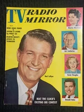 1954 Oct TV RADIO MIRROR Magazine VG/FN 5.0 Bud Collyer / Marion Marlowe