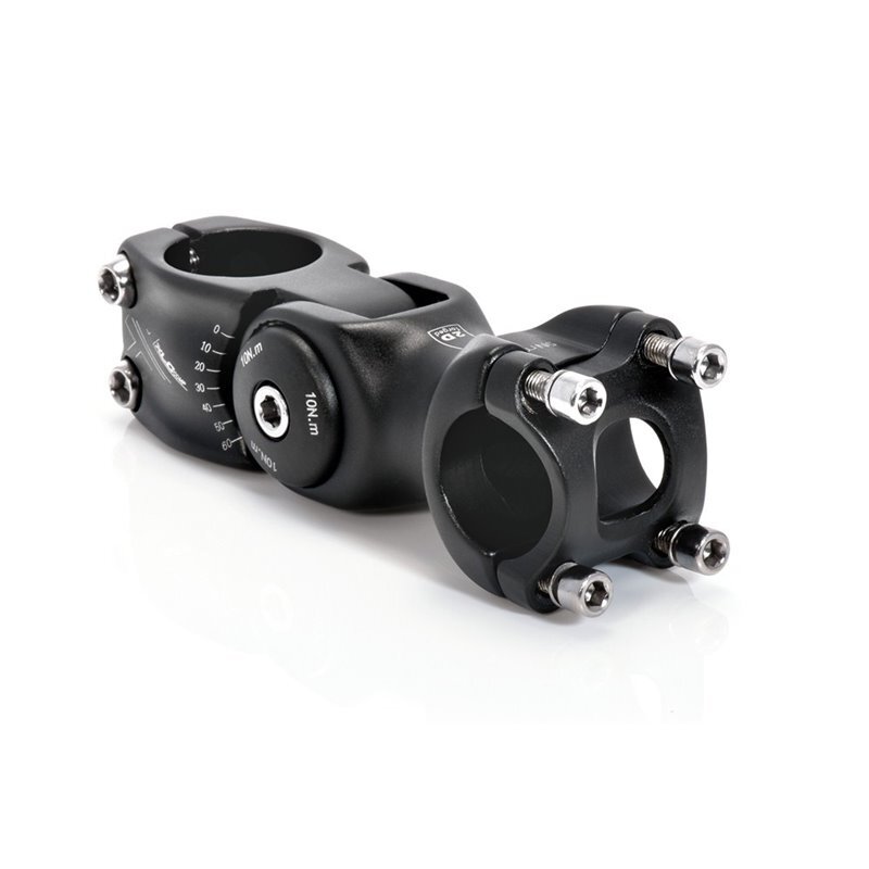 XLC ST-T14 Comp Adjustable A-Head Stem Black 25.4mm 110mm.