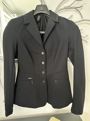 PIKEUR show jacket graphite/black Size 36 8-10) Immaculate