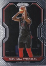 2021 Panini Prizm WNBA SHEKINNA STRICKLEN #35 Base Atlanta Dream