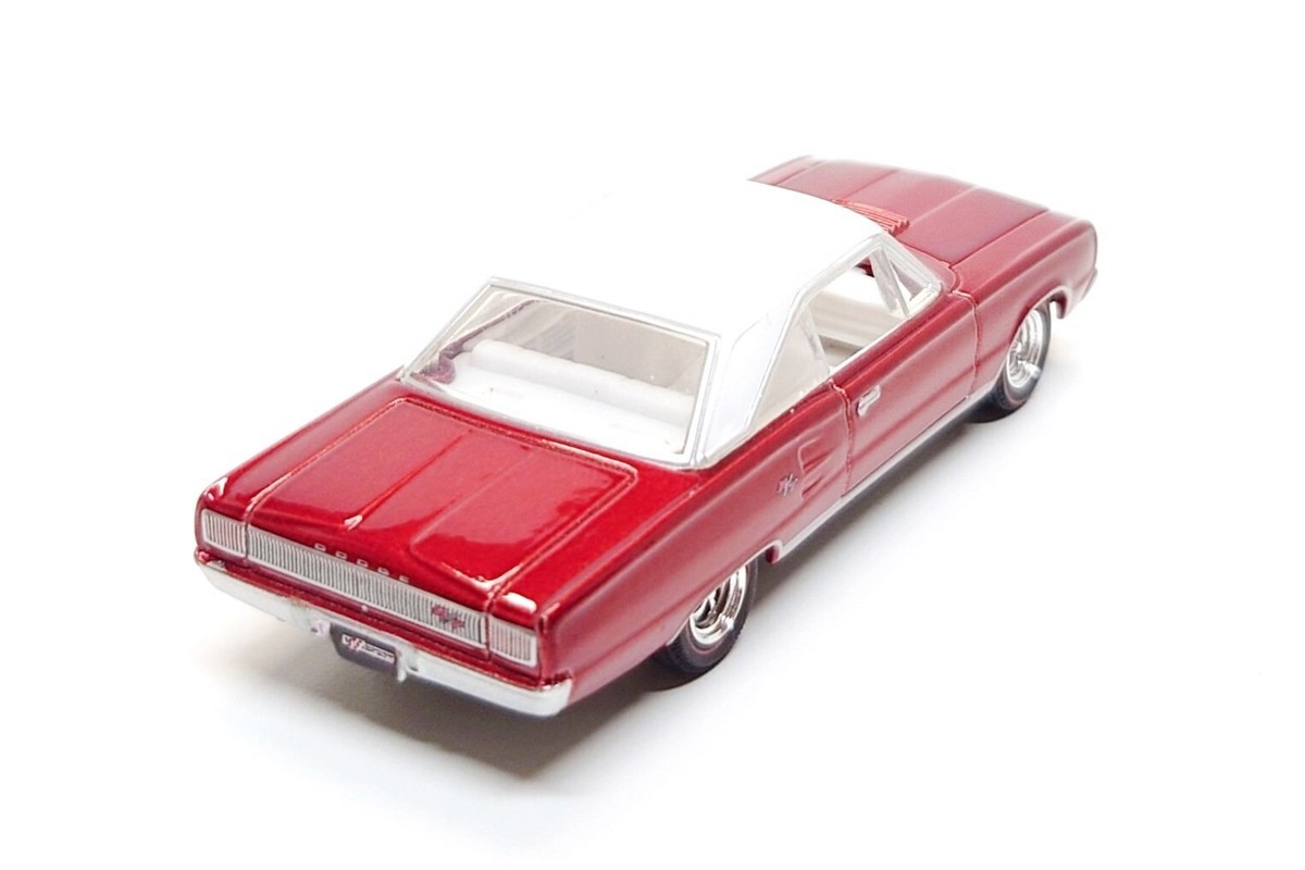 ミニカー GREENLIGHT 1967 DODGE CORONET R/T HEMI 1967 Dodge Coronet R/T Hemi - Turquoise 1:64 Scale Model