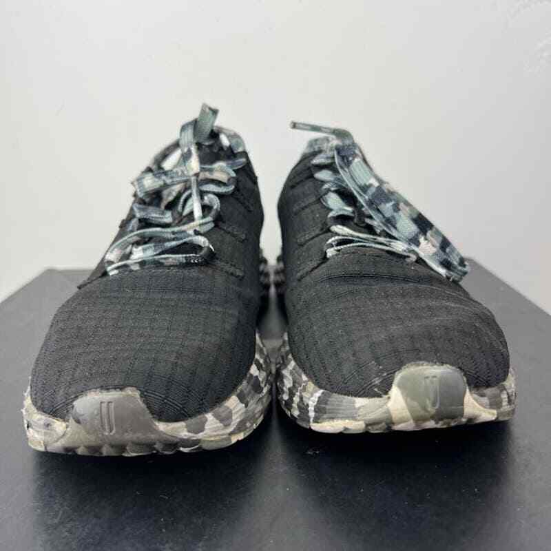 Nobull Black and wild granite ripstop runner sneakers unisex  display picture 2