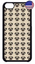 Pug Cute Puppy Dog Pattern Hard Slim New Back Case Cover For Apple iPod 4 5 6 7