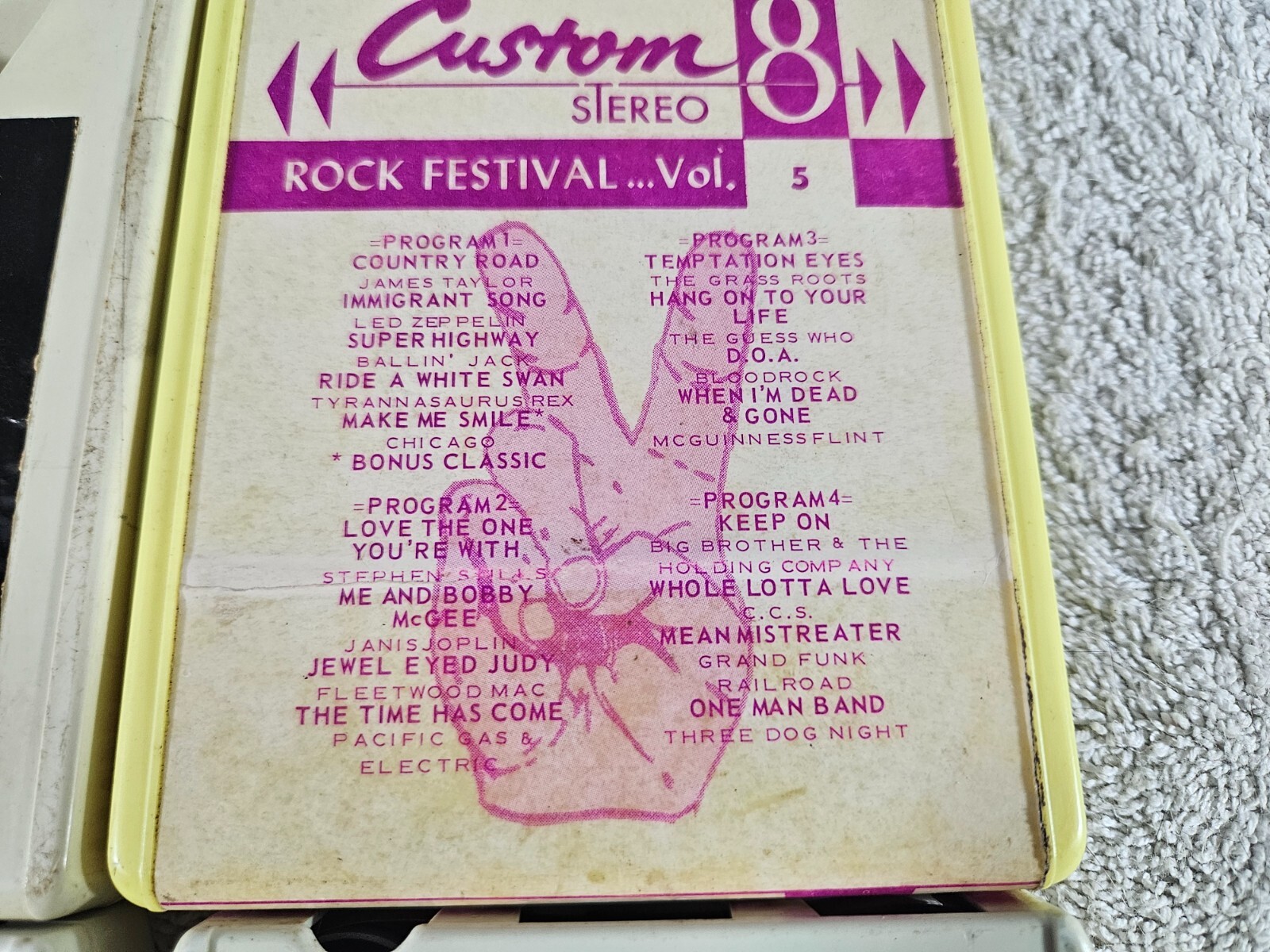 1970’s Pop/Rock Compilations- 8-Track Lot of 4 Tapes. Pro serviced! | eBay