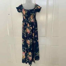 J for Justify Floral Off-Shoulder Maxi Dress Juniors XL