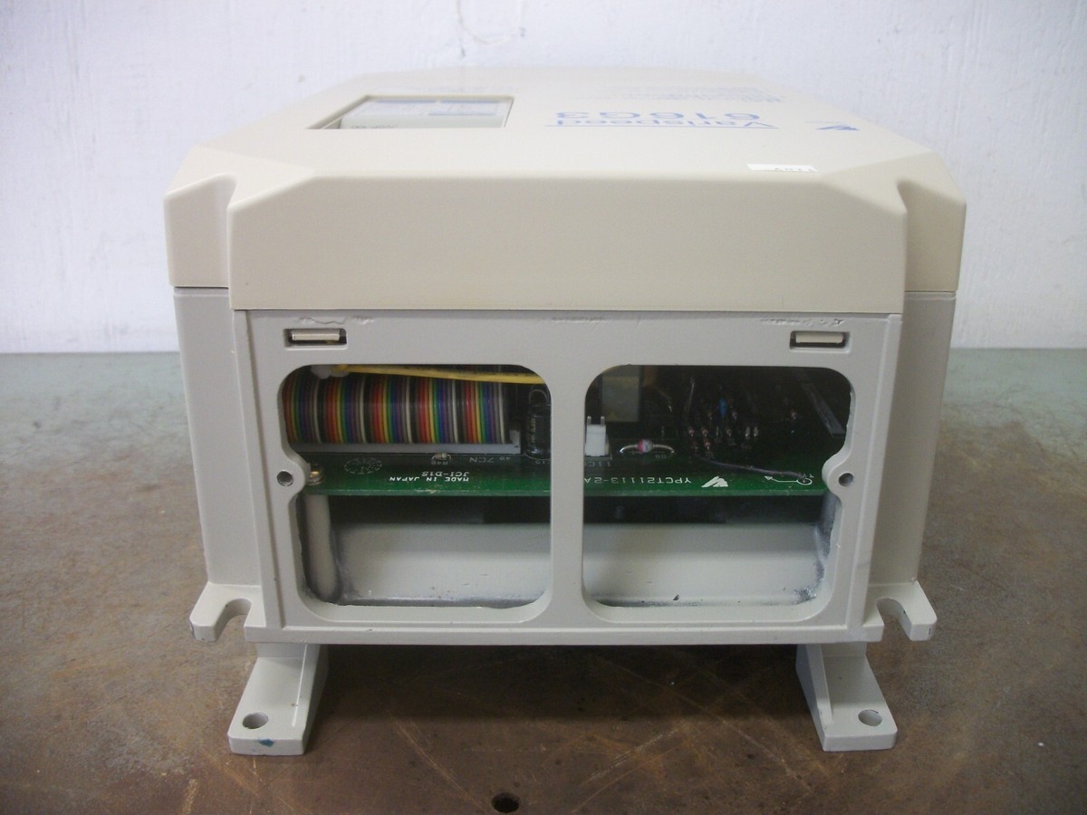 YASKAWA VARISPEED 616G3 0.5HP INVERTER DRIVE CIMR-G3V40P4 460VOLT 