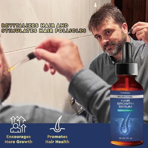5% Minoxid Hair Growth Serum Oil For Men and Women, Biotin Hair Serum, Safest - Picture 6 of 6