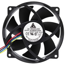 Delta AFB0912HH 9025 DC12V 0.40A 9CM 4-Wire Silent Cooling Fan