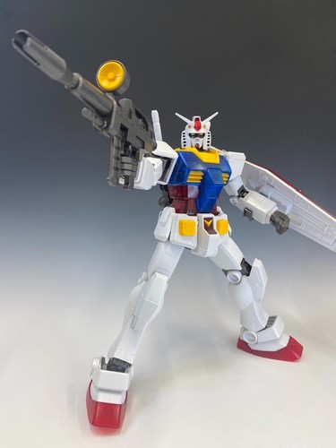 BANDAI Mega Size Model Gundam 1/48 RX 78-2 Model Kit Ichiban Kuji Prize A - Picture 5 of 10