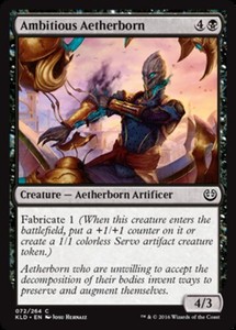 Ambitious Aetherborn x4 - Kaladesh - NM-Mint, English - Kaladesh