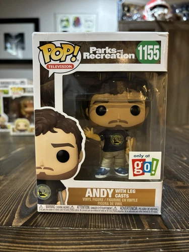 FUNKO POP ! ANDY WITH LEG CASTS 1155 ONLY AT GO POP TELEVISION