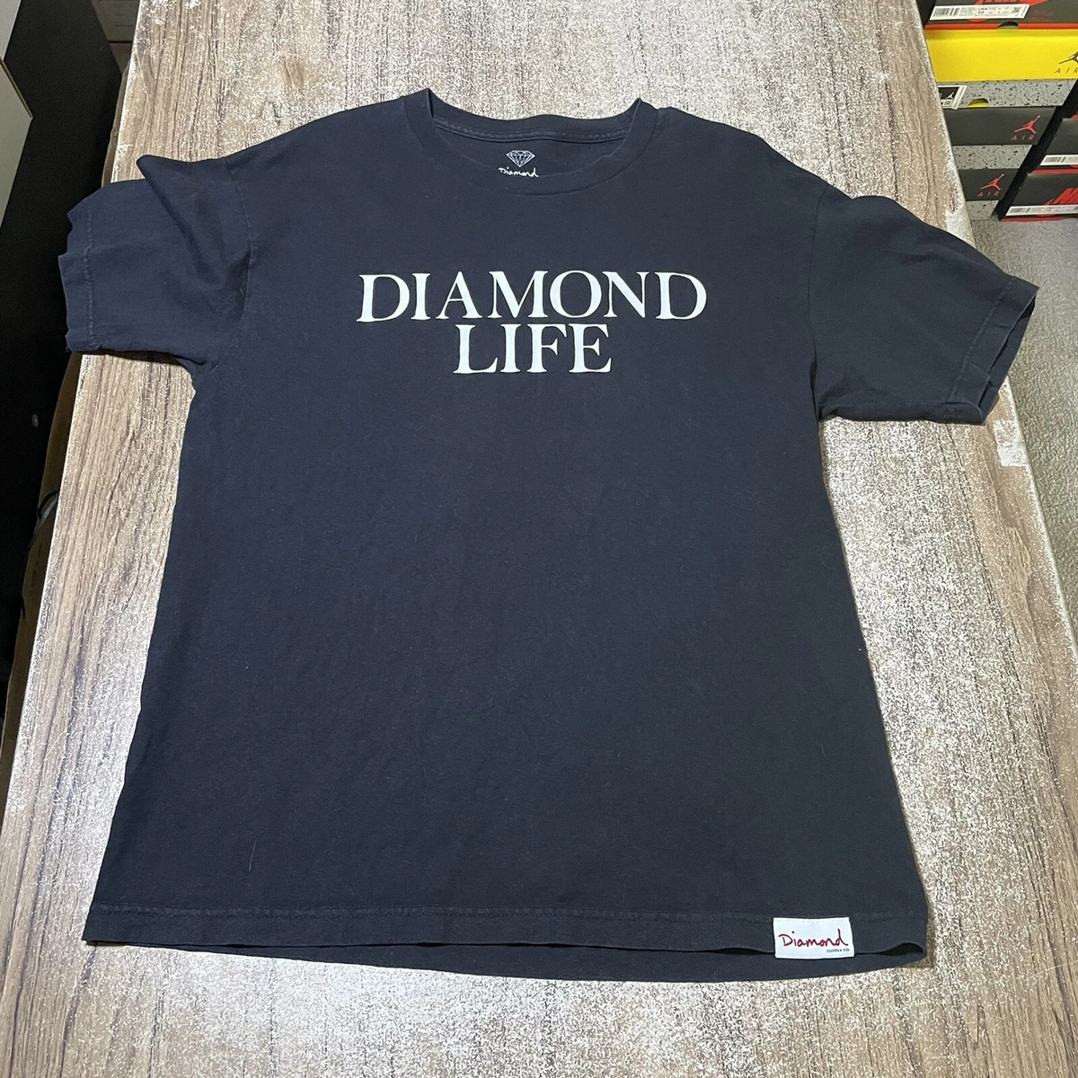 Diamond Supply Co Diamond Life Tee Shirt Size L 25402 eBay