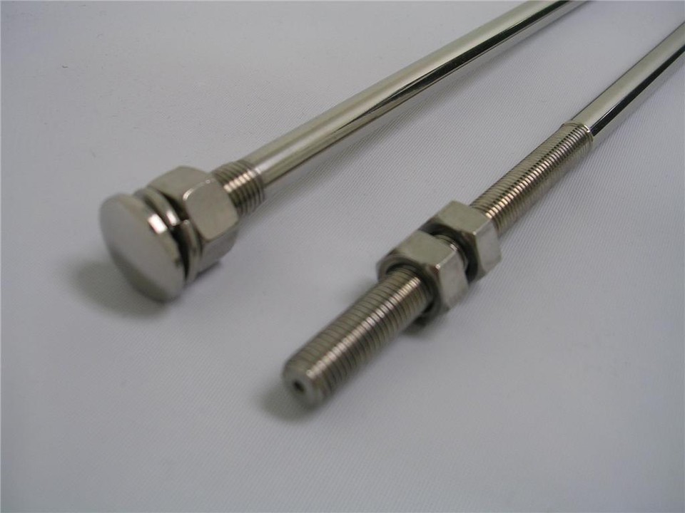 Firewall Radiator Rod Mount 1932 Ford Car STAINLESS Radiator Firewall Support Rod Kit w/ Brackets ...