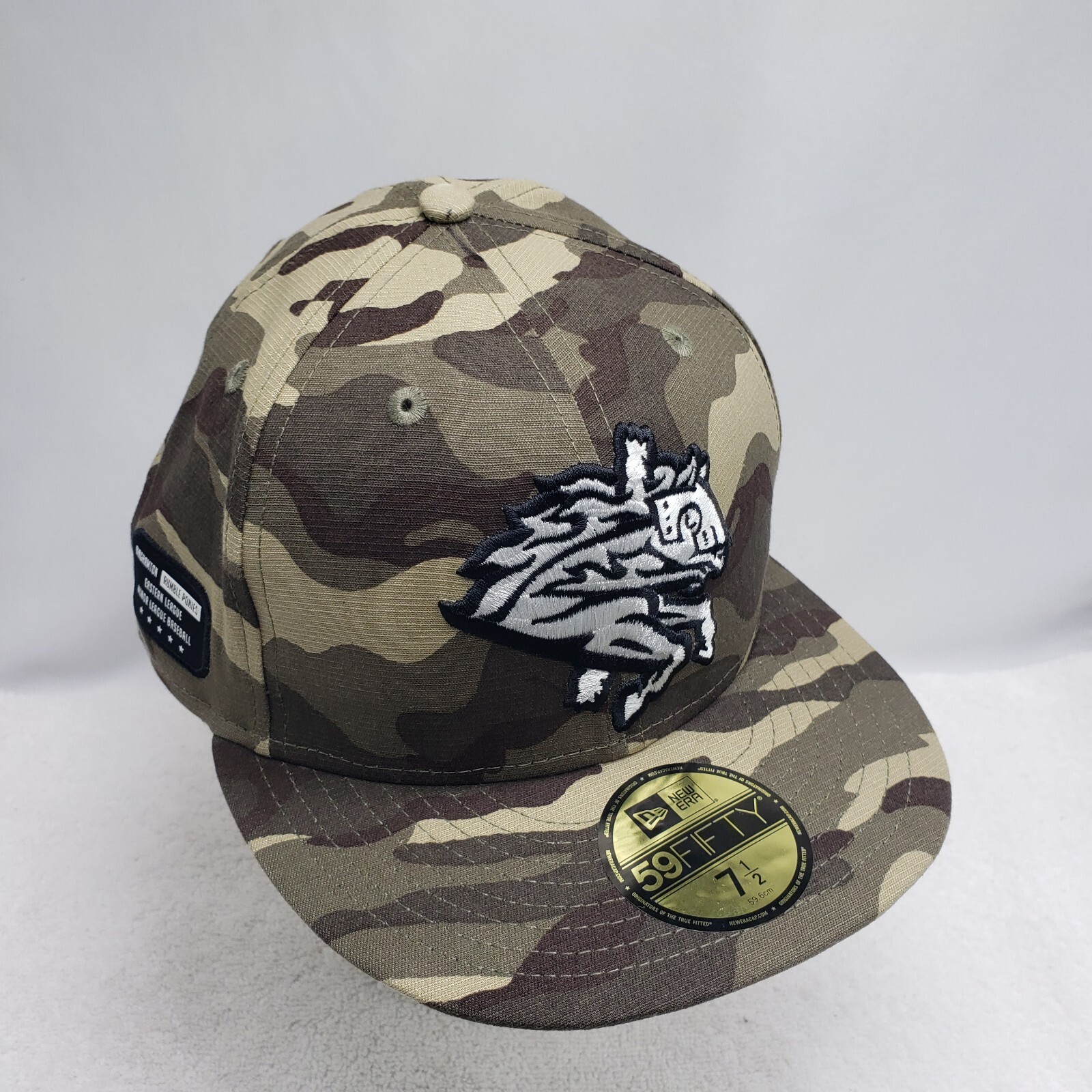 PONY Cappello Berretto Birmingham Rumble Ponies MILB Nuova Era Merchandise Originale Taglia 7 1 2