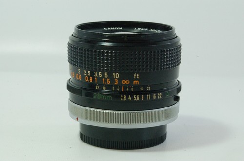 Canon Lens FD 28mm 2.8 S.C. Canon FD mount Refe. 621911 - 第 7/10 張圖片