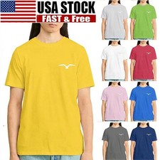 Womens Plain T-Shirt Cotton Round Neck Short Sleeve Tee Basic Casual Solid Top