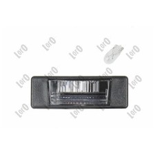 1x ORIGINAL® Abakus Kennzeichenleuchte Links, Rechts für Nissan QASHQAI II SUV