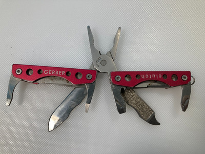 Gerber Clutch Keychain Multi-Tool TSA (A)