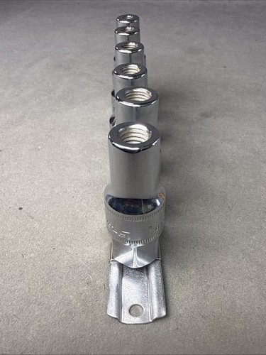 Snap-on Tools USA 6-Piece 3/8" Drive Metric Stud Installer Set CJM800 LIKE NEW - Foto 10 di 11