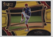 2024 Panini Select Diamond Level Gold Prizm 10/10 Mick Abel #26 1cx3
