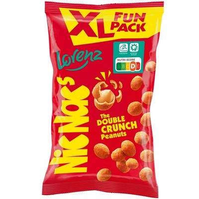 Lorenz NicNac's Nic Nacs crispy shell peanuts XL 270g/9.5 oz  FREE SHIP