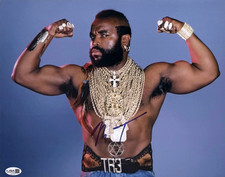 Mr. T Signed Autograph 8x10 Photo Rocky III Clubber Lang The A-Team WWE JSA COA