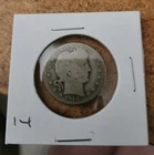 1914 p circulated Barber quarter