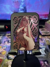 Goddess Story Metal Card Serialized Anime Waifu Random Serial # Girl Party