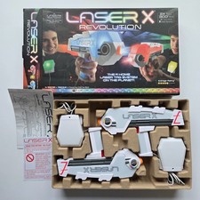 NEW Laser X Revolution Two Player Long Range Laser Tag Gaming Blaster Set
