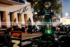 Fernando Alonso Aston Martin F1 Driver Signed Photograph *Proof & COA*