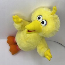 Vintage TYCO Playtime Big Bird Sesame Street Plush Talking Toy 16" Tested 1996