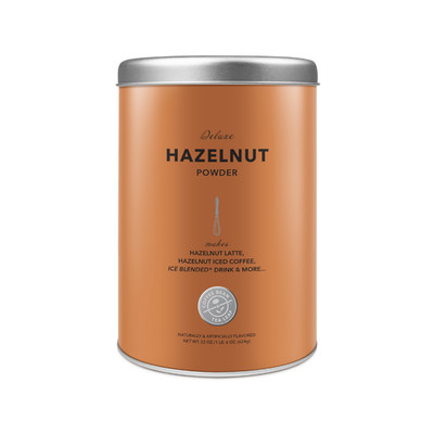 Coffee Bean & Tea Leaf Hazelnut Powdered Creamer 22oz Tin | Latte Baking Mix