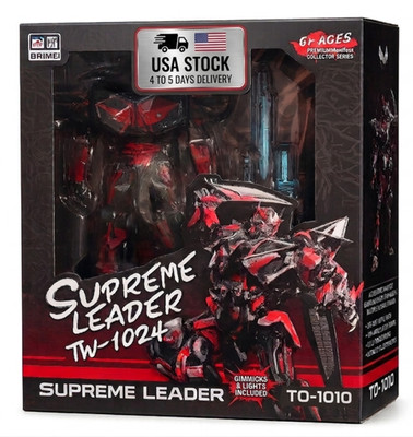 TW1024 Baiwei Transformation Robot Supreme Leader Alloy Action Figure US STOCK