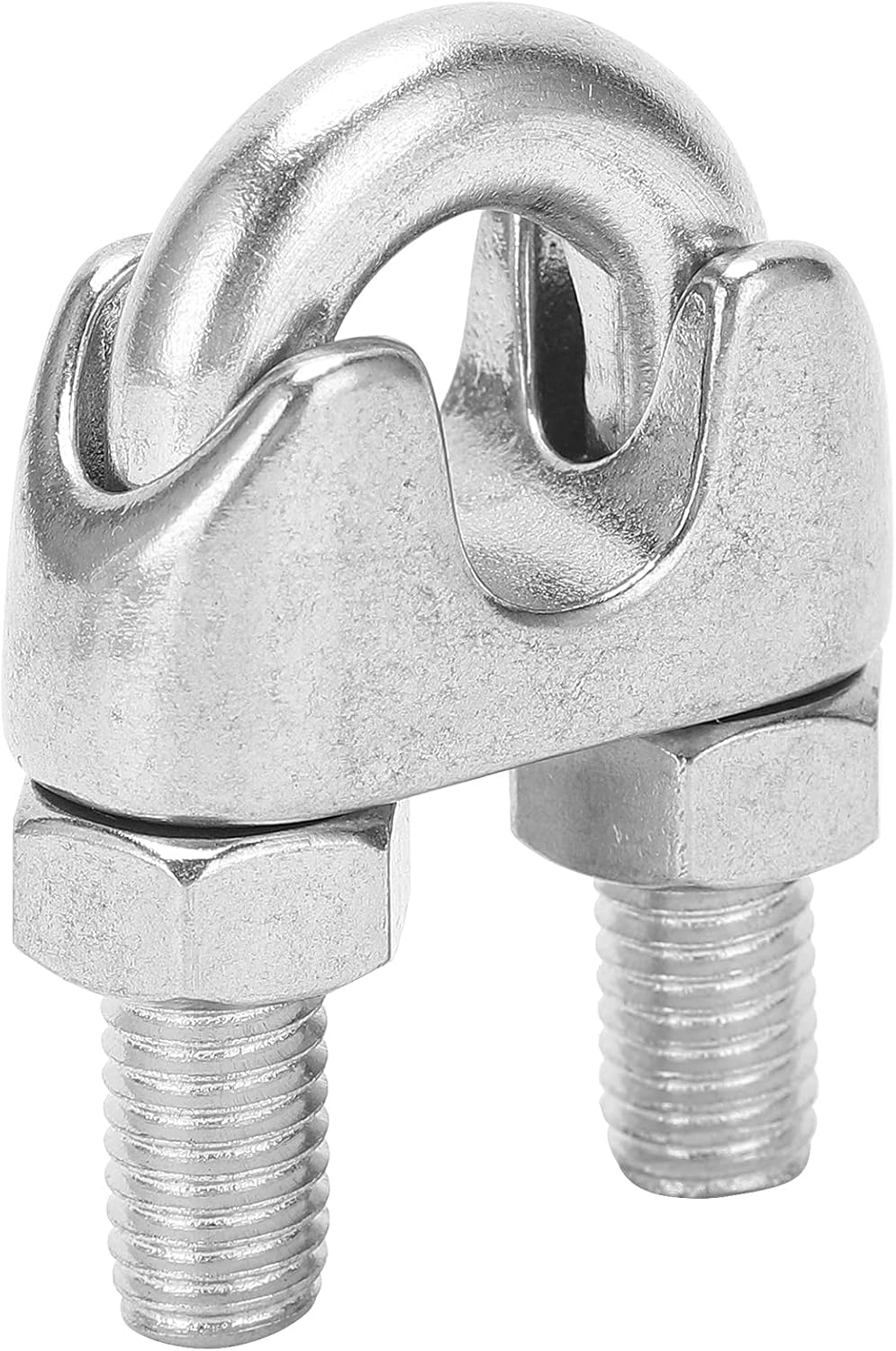 8pcs M10 Stainless Steel 3/8 Inch Wire Rope Clamp Cable Clip