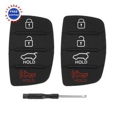 Key Fob Replacement for Hyundai Santa Fe Sport Sonata 2018-2013 4 Button - 2017