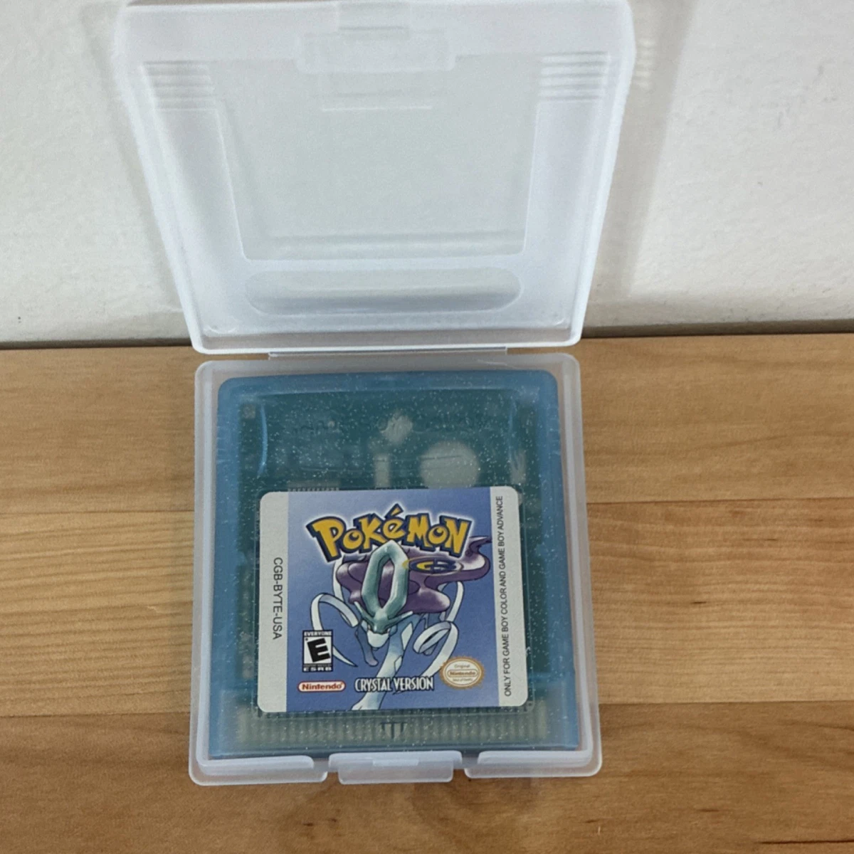 Nintendo Game Boy Advance - Pokémon Crystal Glacier Console  Nintendo Gameboy Advance Pokemon Crystal US Version Video Game Tested EUC display picture 1