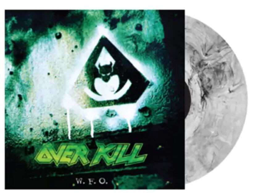 Overkill W.FO. LP Clear Black Marble Vinyl NEW SEALED