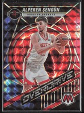 Alperen Sengun 2021-22 Panini Mosaic Overdive Mosaic Prizm (RC) Rockets