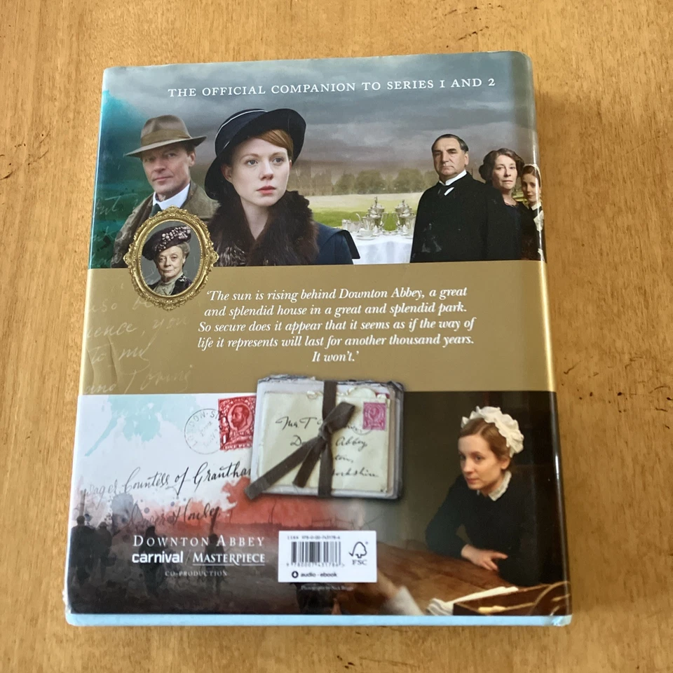 World Downton Abbey signed by Cast HB w DJ book 2011 English UK Edition COA - Image 4 of 4