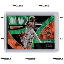 2022 Panini Prizm WNBA - Dominance Green Ice Prizm #6 Jonquel Jones SSP