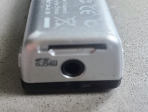 Reproductor MP3 multimedia digital SanDisk Sansa Express (1 GB) batería reemplazada tarjeta de 2 GB - Imagen 7 de 9
