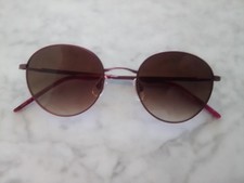 SAMA EYEWEAR SUNGLASSES MODEL 1702 IN BURGUNDY COLOR