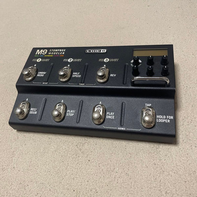 Line6 M9 Stompbox Modeler Multi-Effects Guitar Pedal Tested From Japan