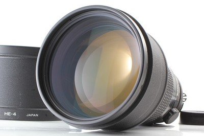 [optics MINT] Nikon Ai-s Nikkor 200mm F2 ED MF TelePhoto Lens W/ HE-4 From JAPAN