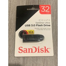 SanDisk Ultra USB 3.0 32GB Flash Drive - Black