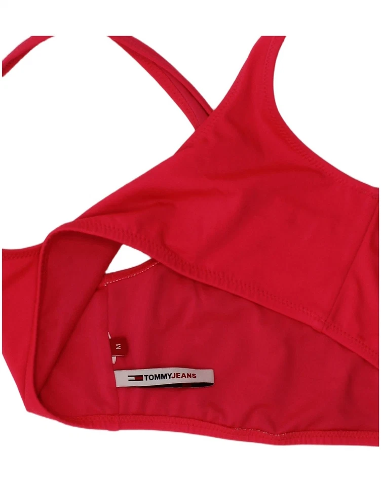 Bikini TOMMY HILFIGER para mujer Reino Unido 12 mediano rojo playa W318 Foto 3 de 3