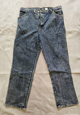 Vintage Sasson 80s Acid Wash Jeans Retro Mens 42/32