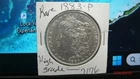 1883-P AU Morgan Silver Dollar #7176