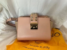VALENTINO BY MARIO VALENTINO Kiki Rockstud Palmellato Crossbody Bag